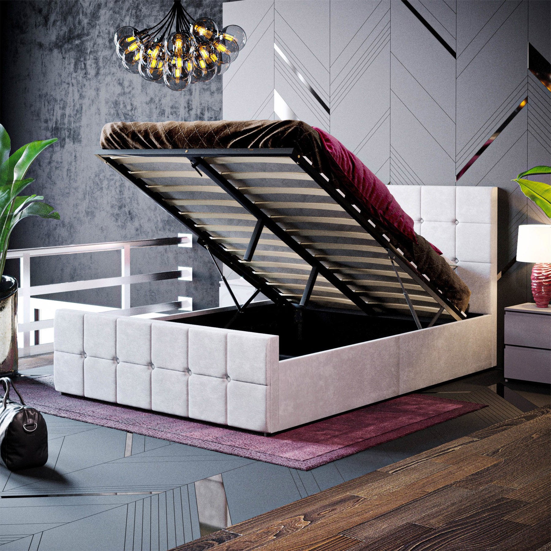 All Ottoman Storage Beds