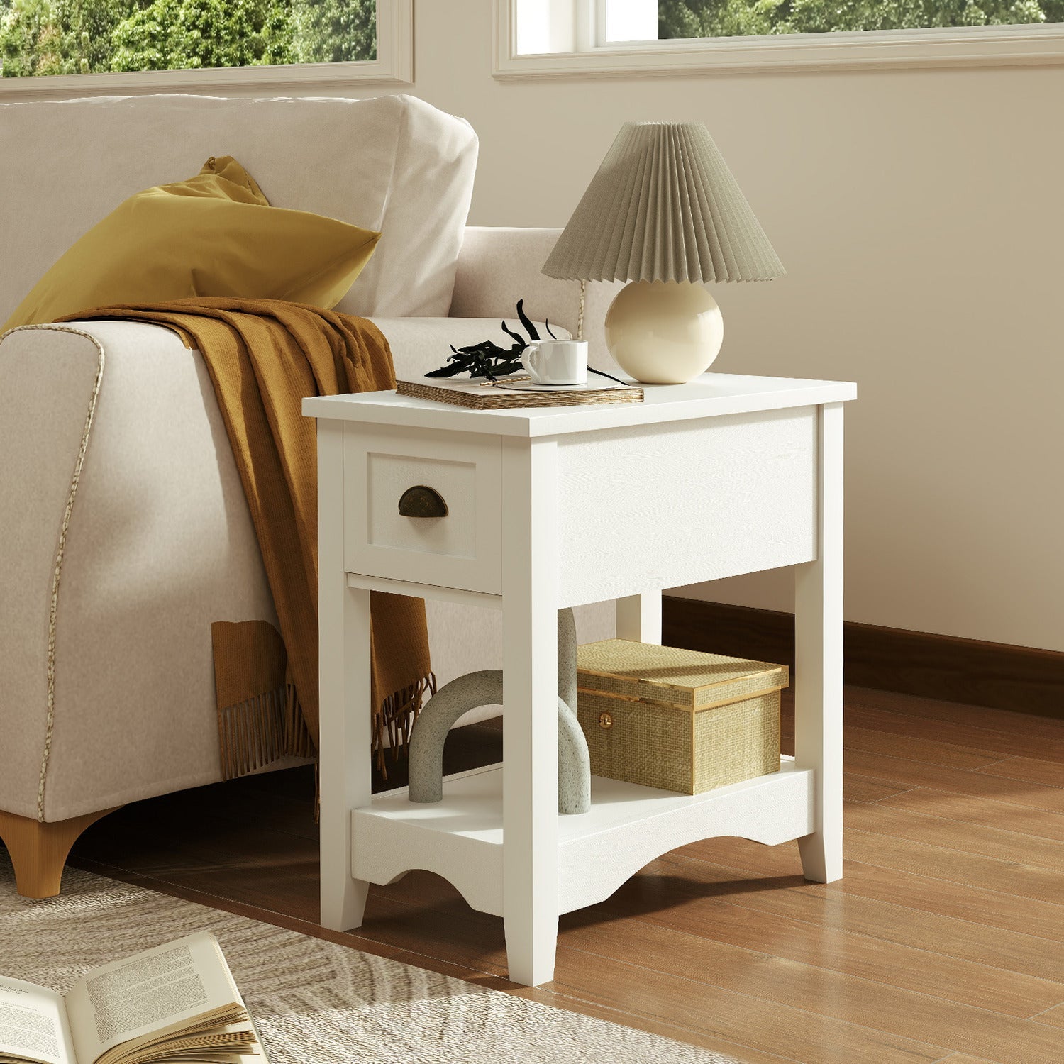 Wooden Bedside Tables