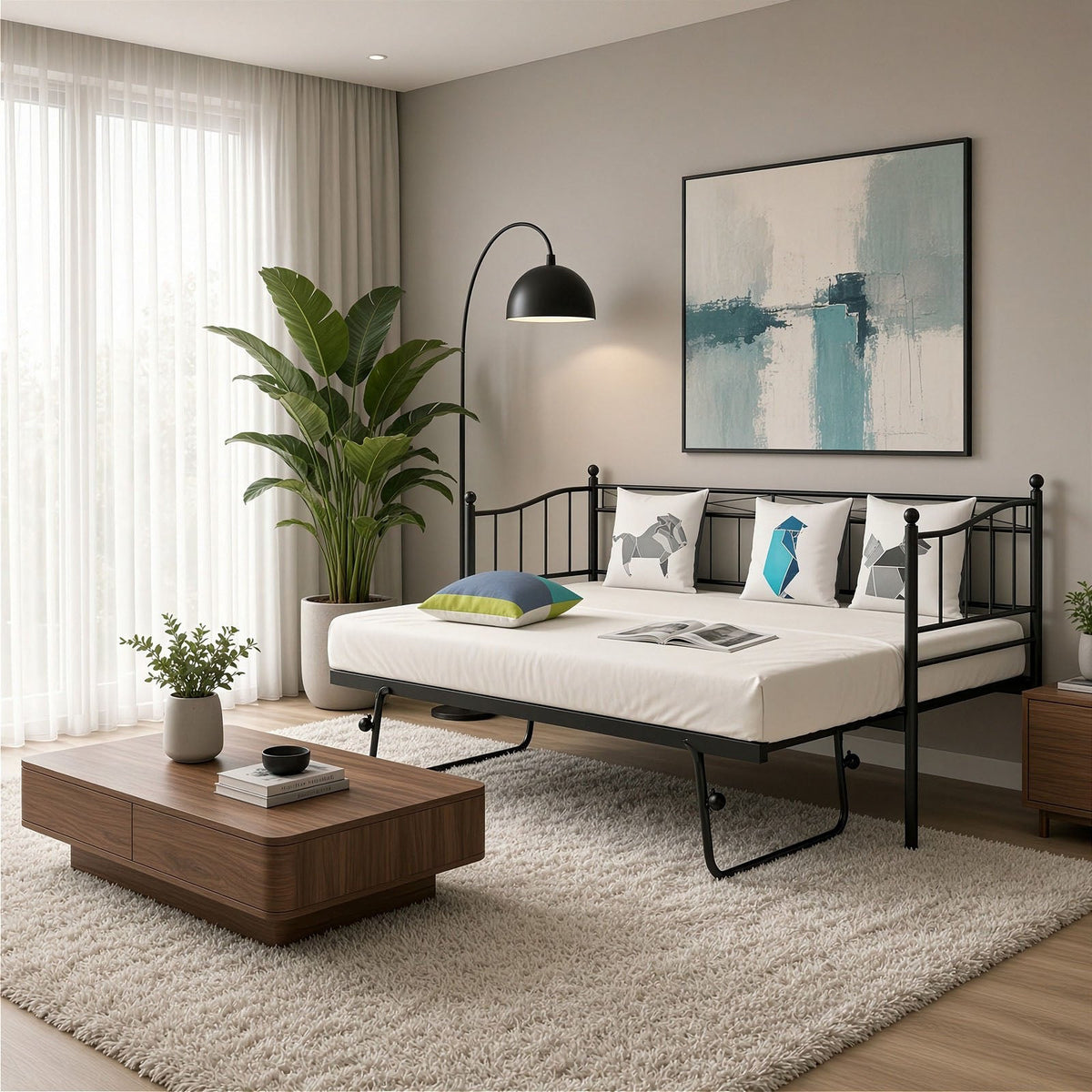 Metal Day Beds – Versatile Metal Daybeds for Bedrooms & Guest Spaces