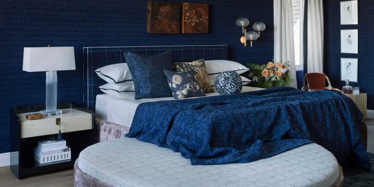 Shop by Colour - Blue Divan Beds