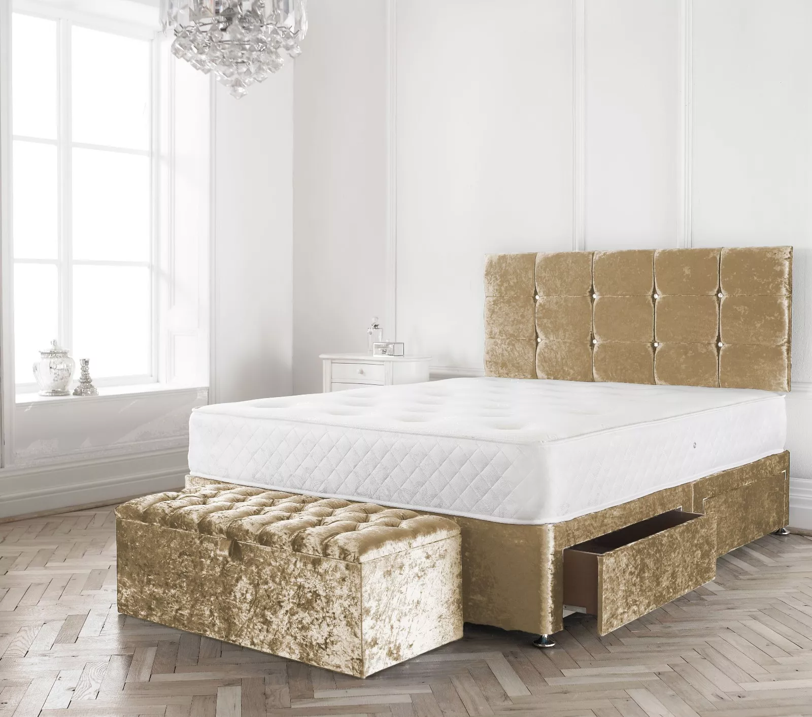 Gold Divan Beds - Shop by Colour