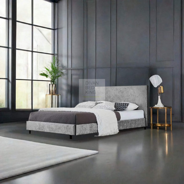 Emmerson Fabric Upholstered Low Rise Bed Frame