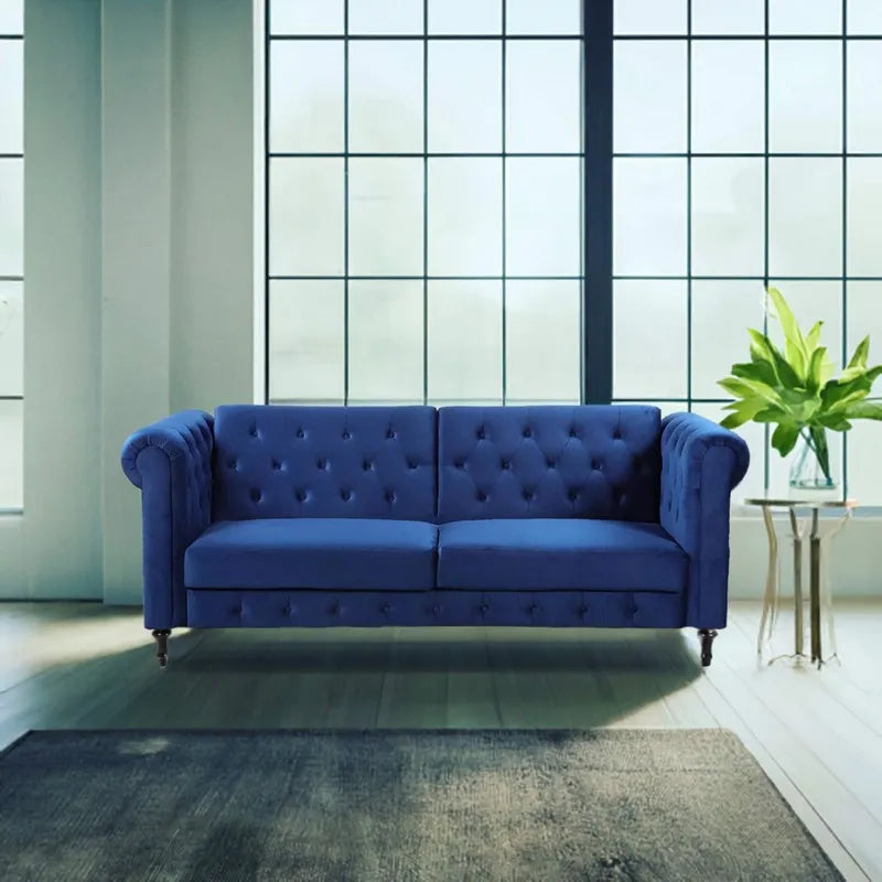 Blue Plush Velvet