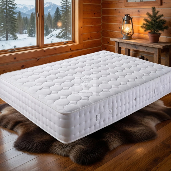 3000 Pocket Spring Organic Quilted Orthopaedic Airflow Memory Foam Mattress