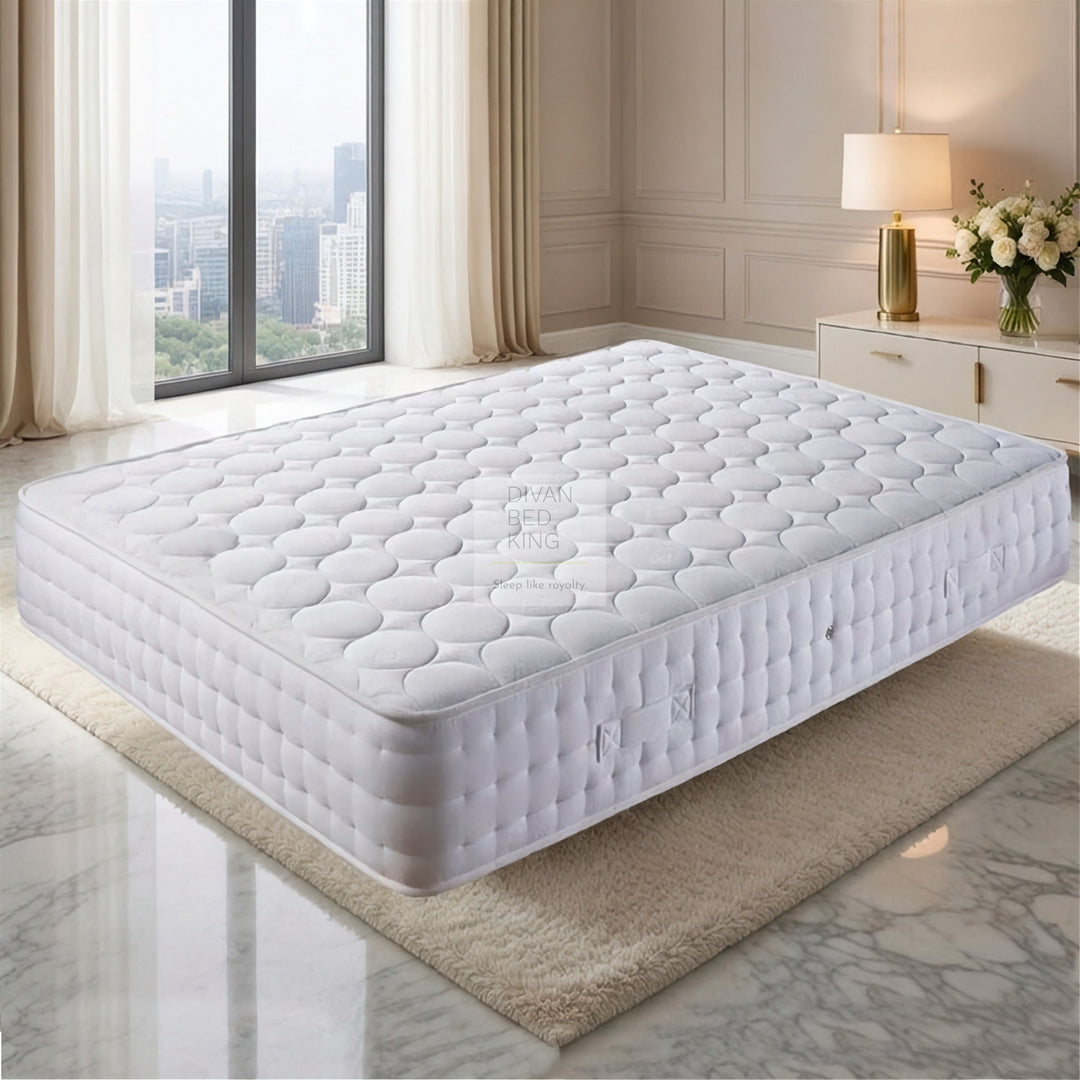 3000 Pocket Spring Organic Quilted 3D Airflow Memory Foam Mattress