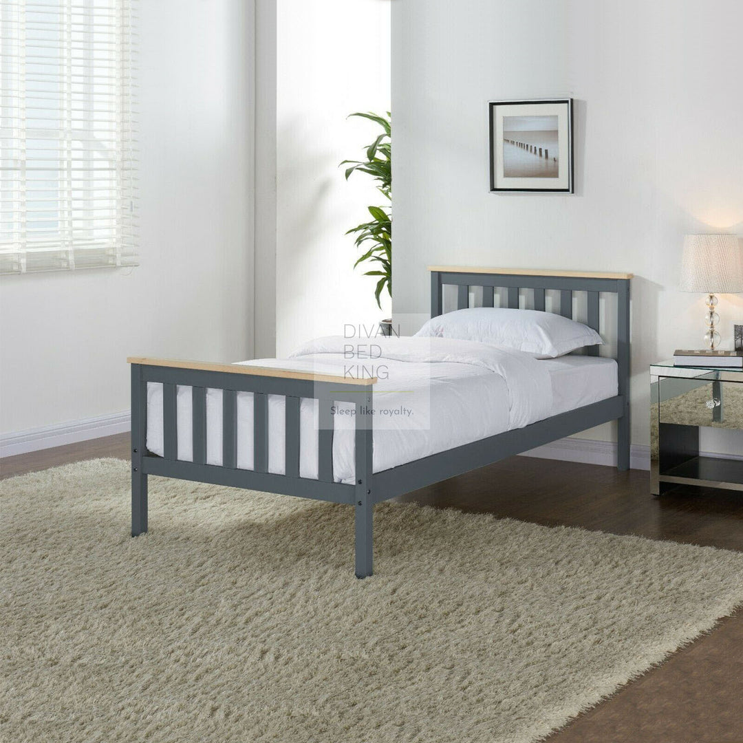 Hamlet Dark Grey Wooden Kids Bed Frame