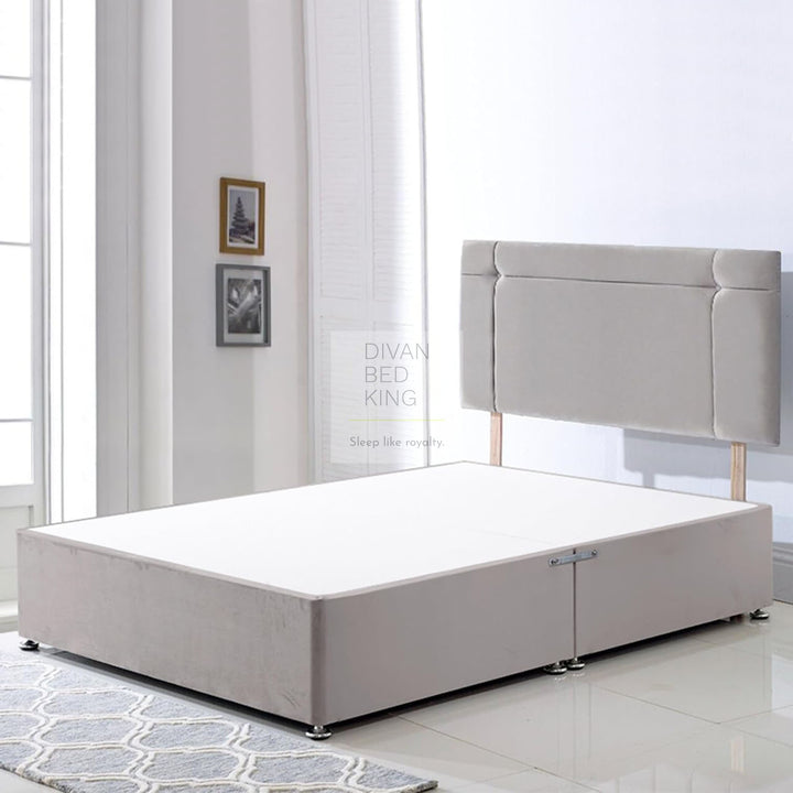 Samson Reinforced Divan Bed Base with Button Headboard