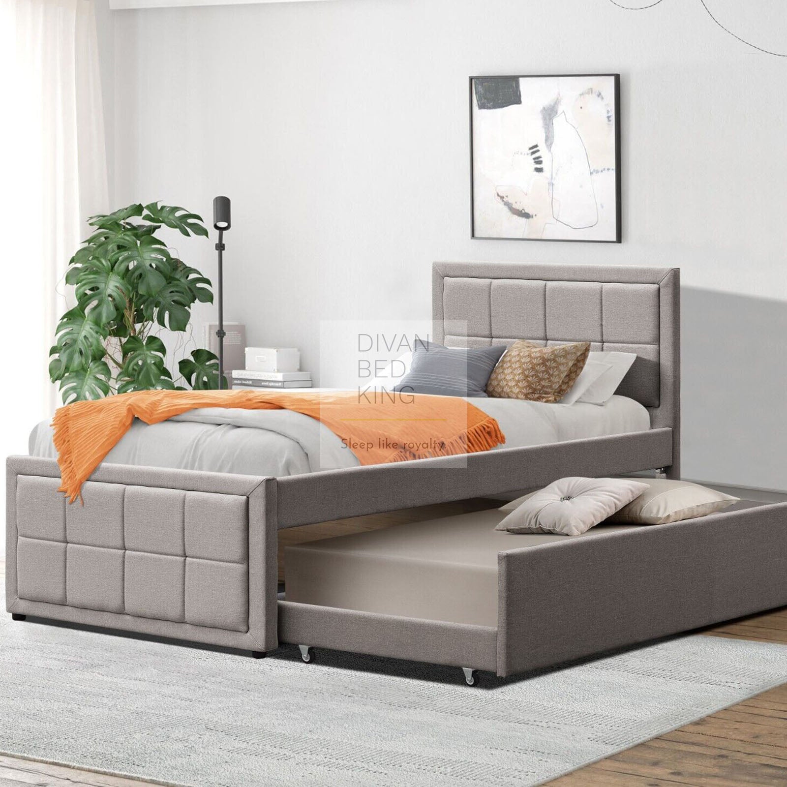Trundle Beds Under Beds Pull Out Beds Free Delivery Divan Bed King