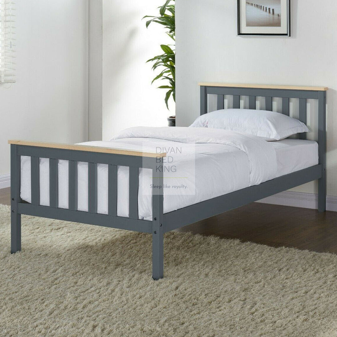 Hamlet Dark Grey Wooden Kids Bed Frame