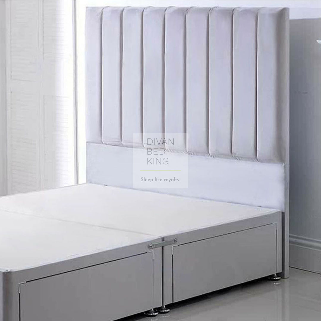 Wilfred Divan Base with Floor Standing Headboard Option