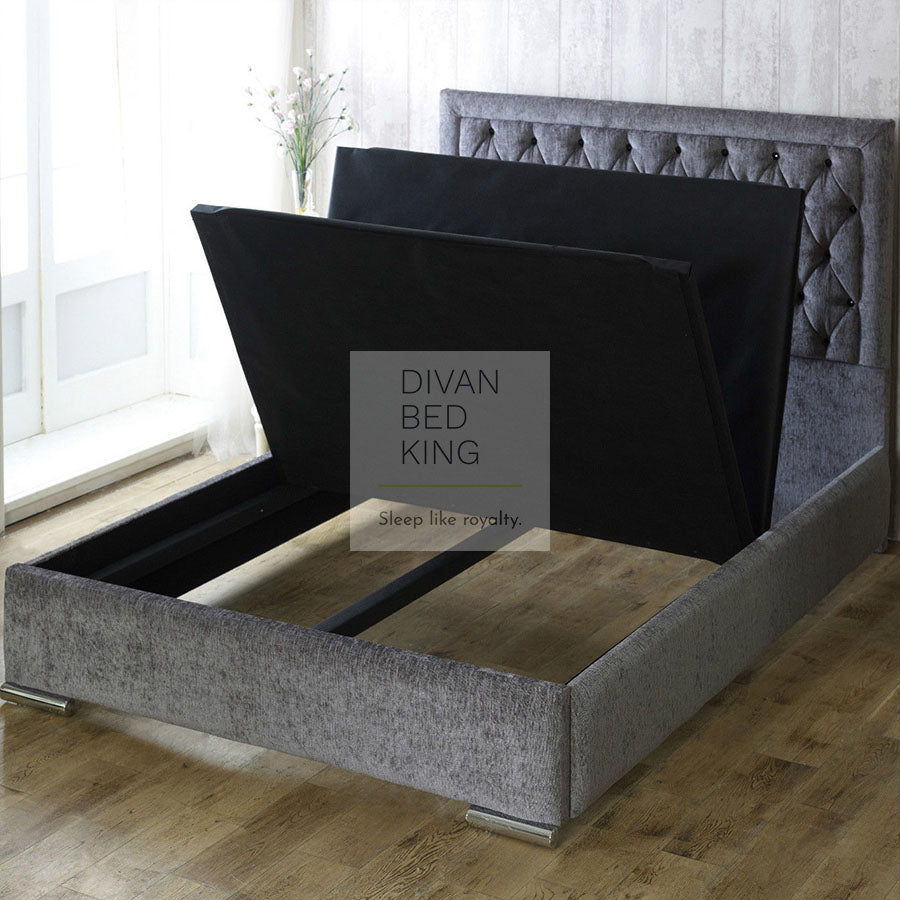 Bethel Fabric Upholstered Bed Frame