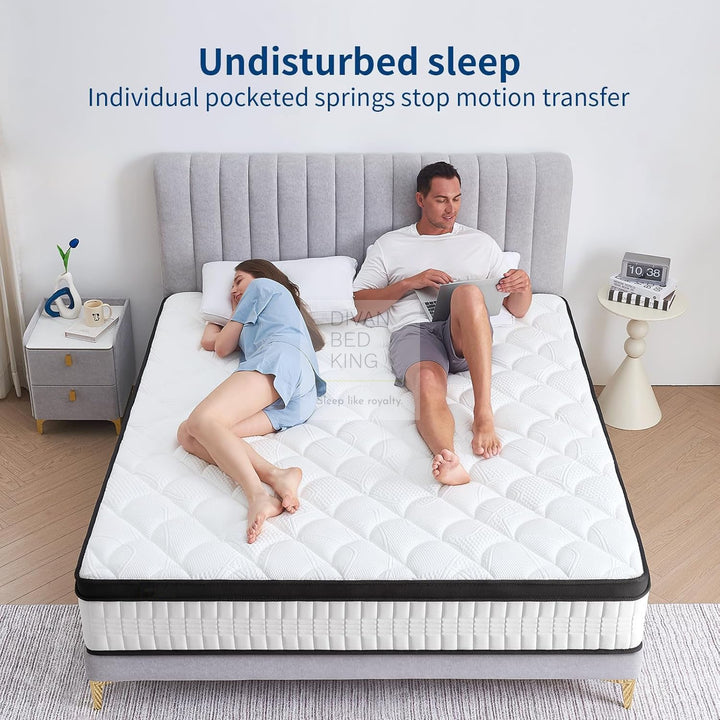 3000 Pocket Spring TENCEL™ Box Top Pillow Top Memory Foam Mattress
