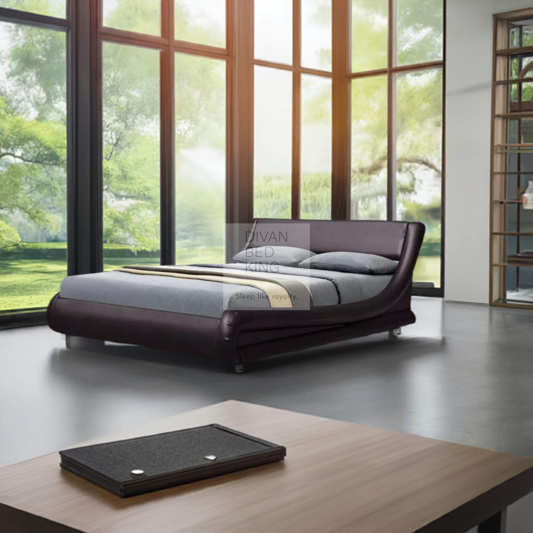 Volo Italian Modern Leather Bed