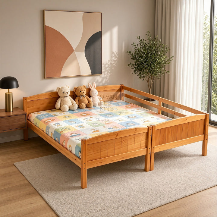 Columbus Detachable Pine Wooden Bunk Bed