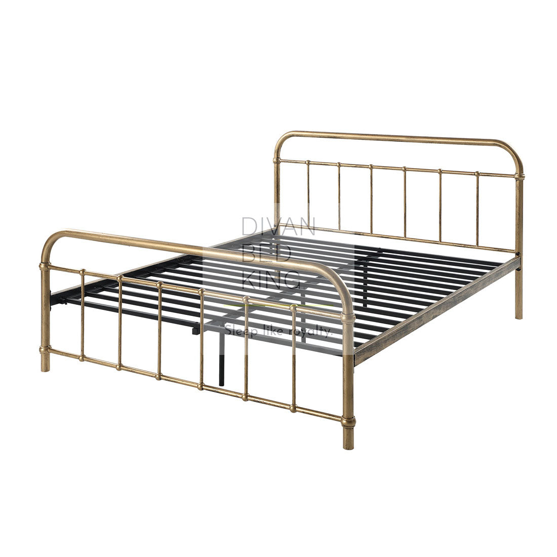 Steel and store style bed