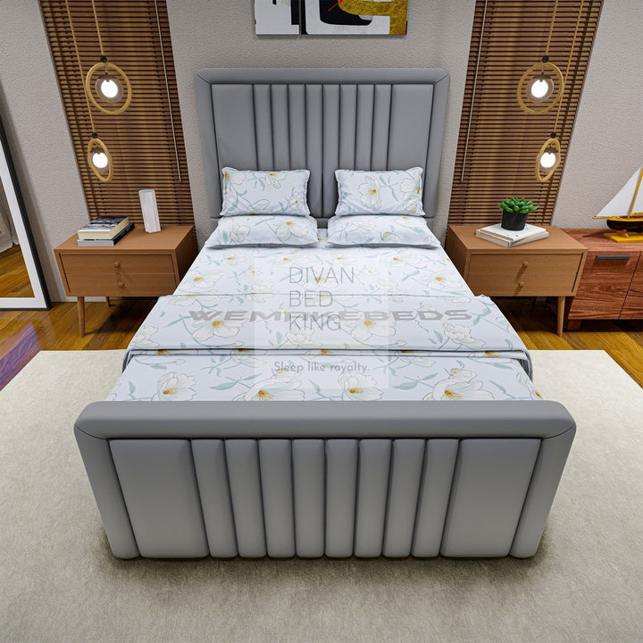 Sentinel Luxury Upholstered Fabric Bed Frame