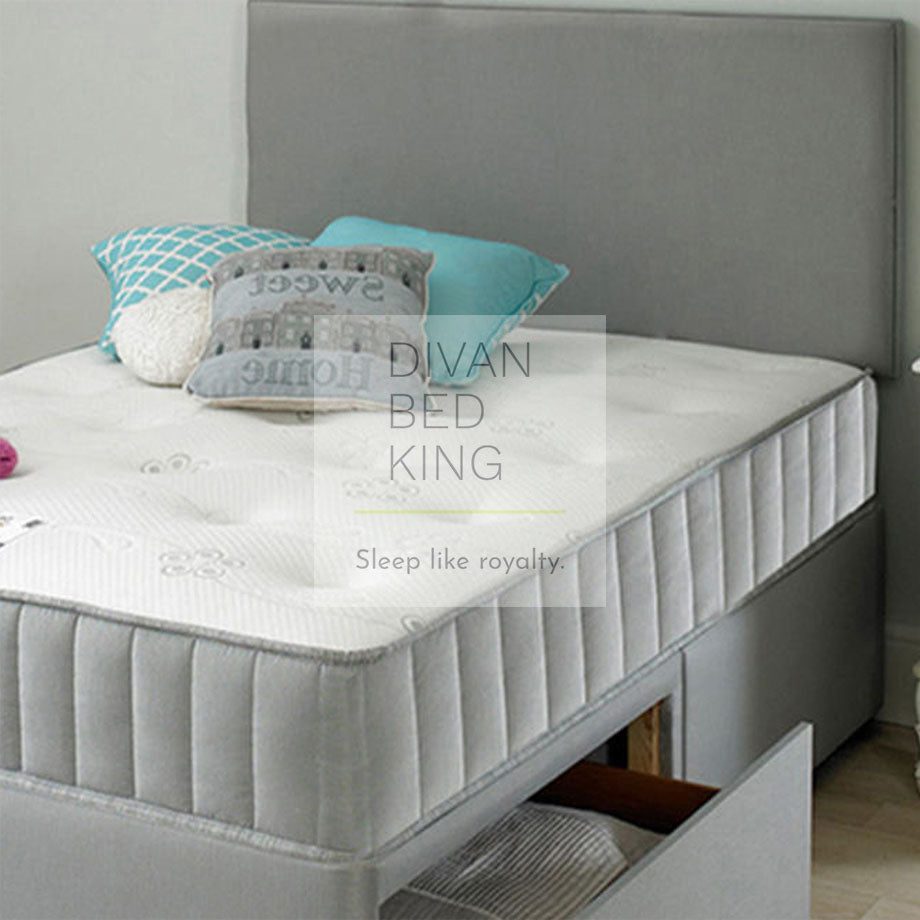 Nicholson Divan Bed with Spring Memory Foam Mattress