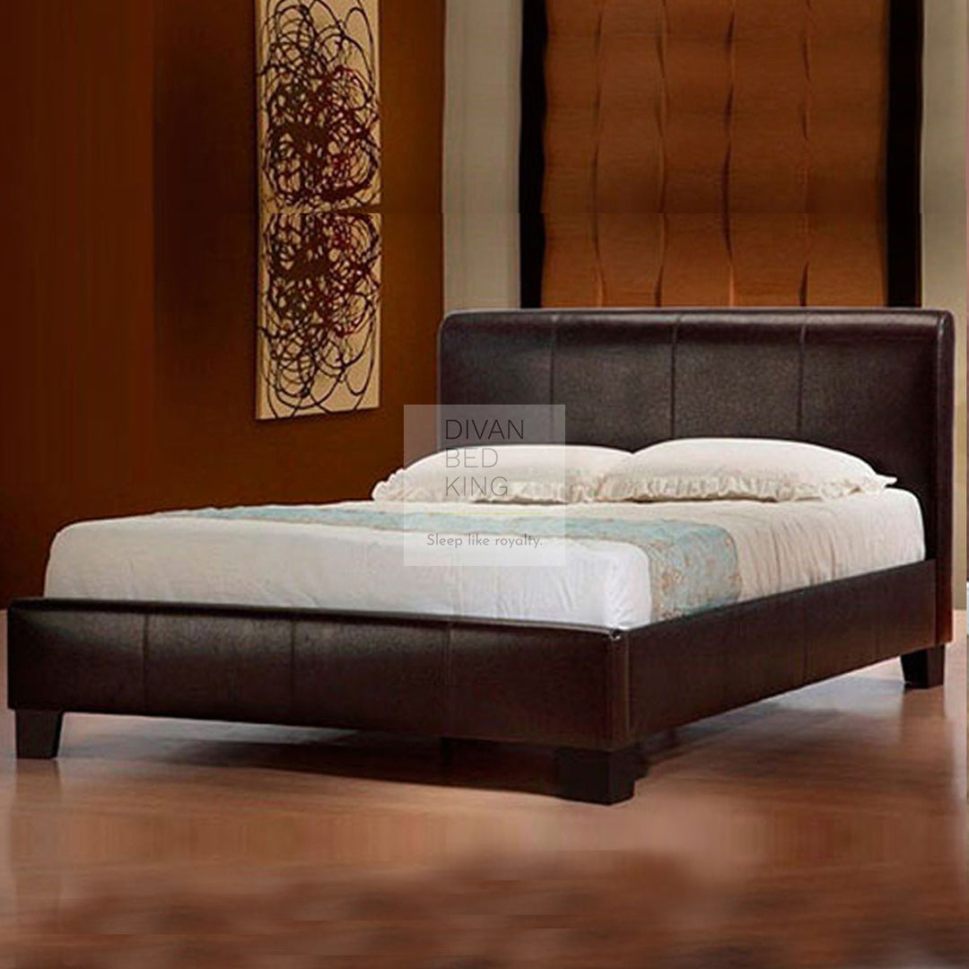 Emma Modern Italian Designer Leather Bed