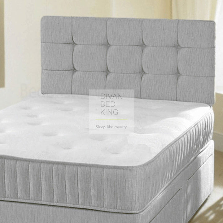 Romney Luxury Divan Bed Set with Designer Headboard