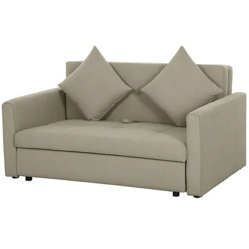 Beige Brown Brushed Cotton