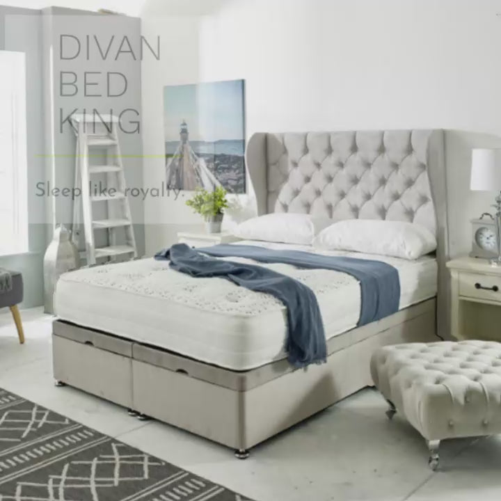 Floor divan deals