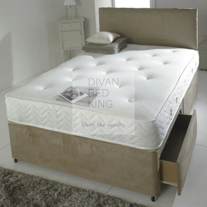 Spring Memory Foam Mattress Hand Tufted